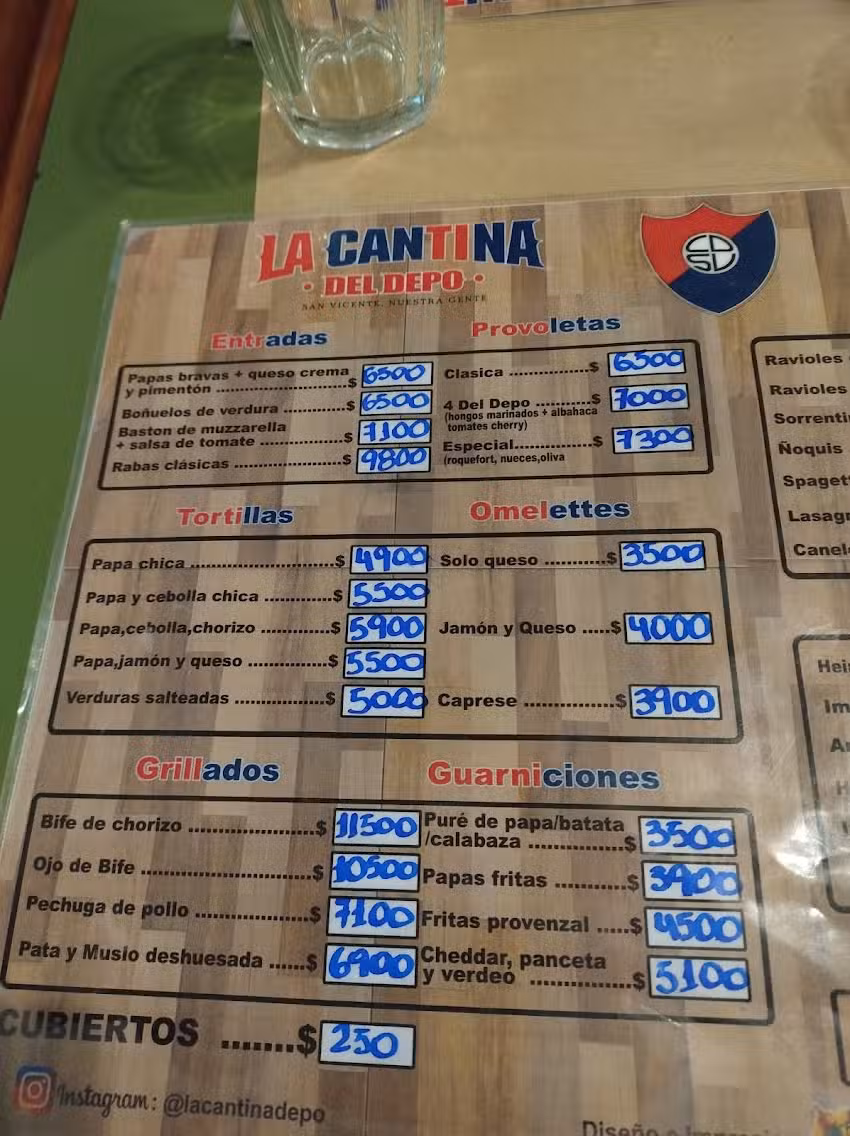 La cantina del depo