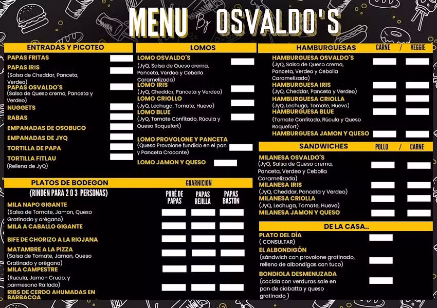 Osvaldos Bodeg&oacute;n local