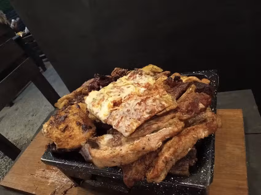 Parrilla estilo de campo