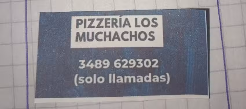 Pizzer&iacute;a los Muchachos